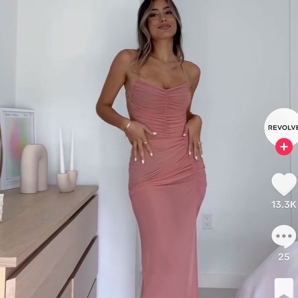 Michael Costello x REVOLVE Follie Gown in Mauve - Picture 12 of 17